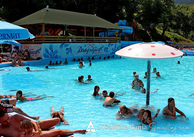Bazen Draguljice u Jošaničkoj Banji