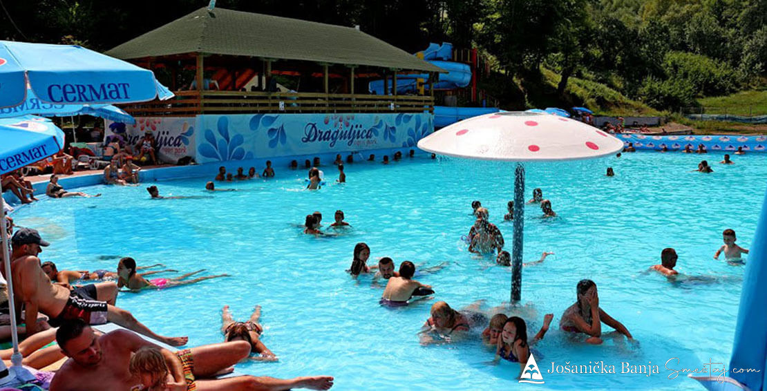 Jošanička Banja - bazen Draguljice